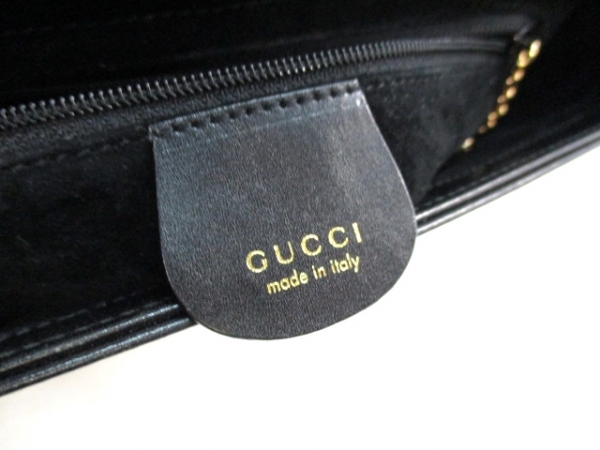グッチ ハンドバッグ バンブー 黒 レザー GUCCI GUCCI（グッチ