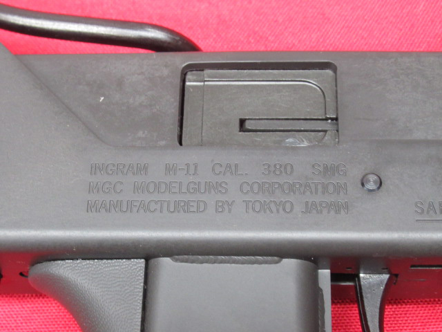 MGC INGRAM MODEL 11 モデルガン SPG刻印 サブマシンガン イングラム