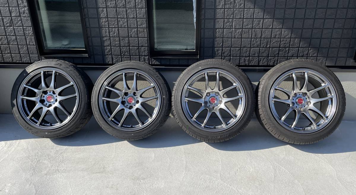 WORK EMOTION CR Kiwami 極 8j 9j 4本セット 売り切り！　ワーク エモーション