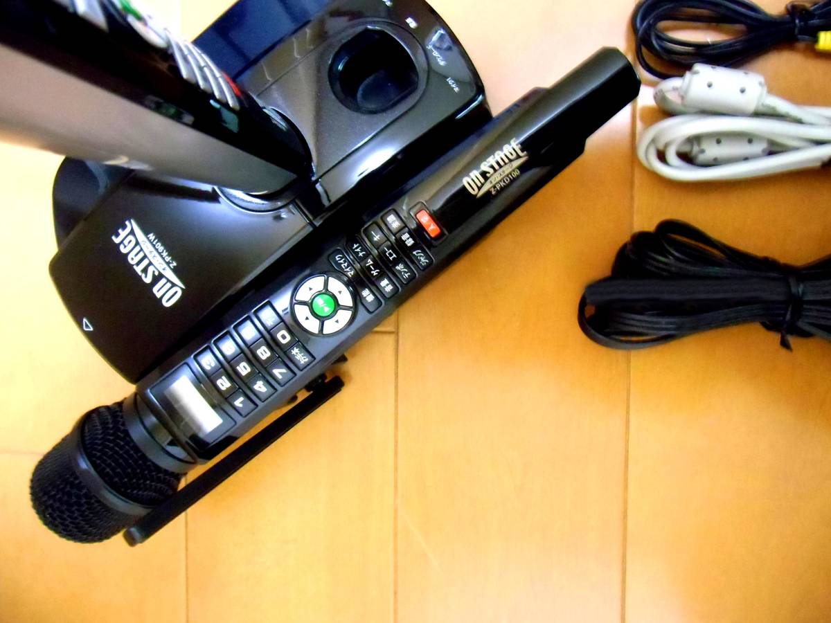 ♪♪超美品☆ワイヤレス カラオケオンステージ♪850曲内臓 Z-PK901W +