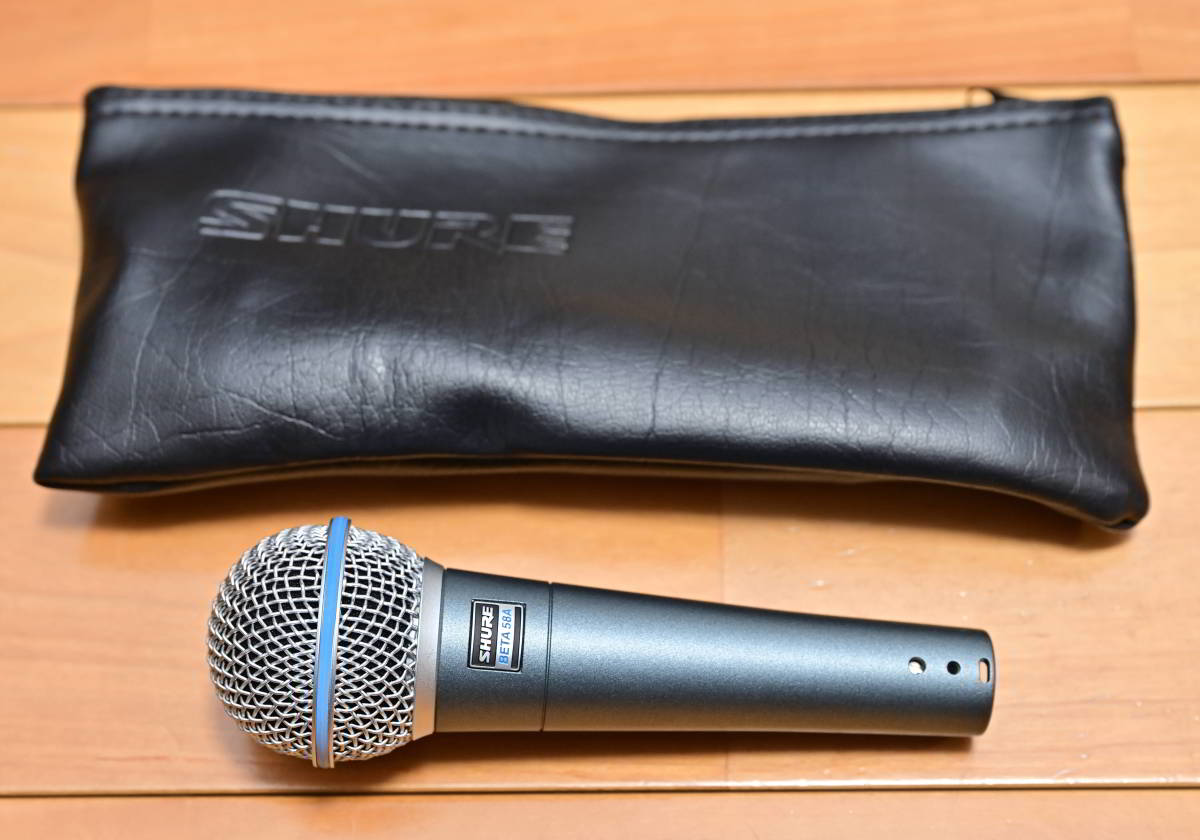 SHURE シュア BETA 58A ダイナミックマイク 中古ジャンク