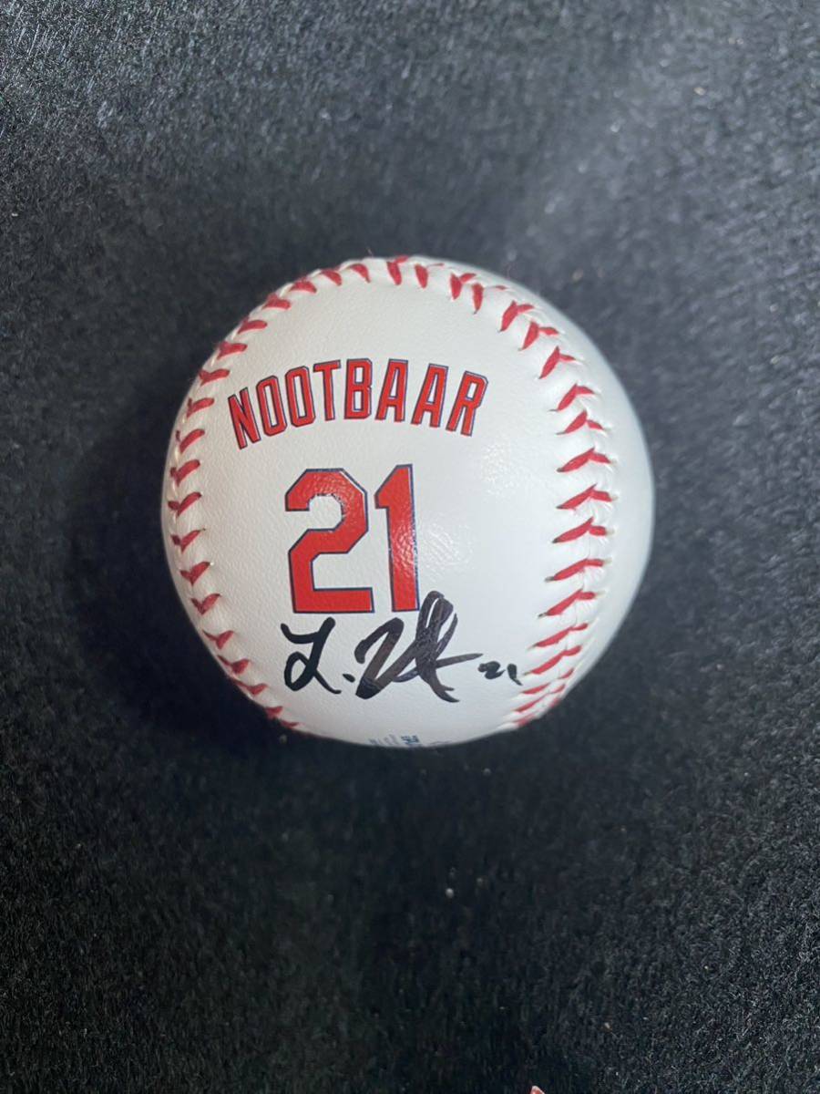 祝優勝 WBC 日本代表 ラーズ ヌートバー 直筆サイン ボール Rawlings