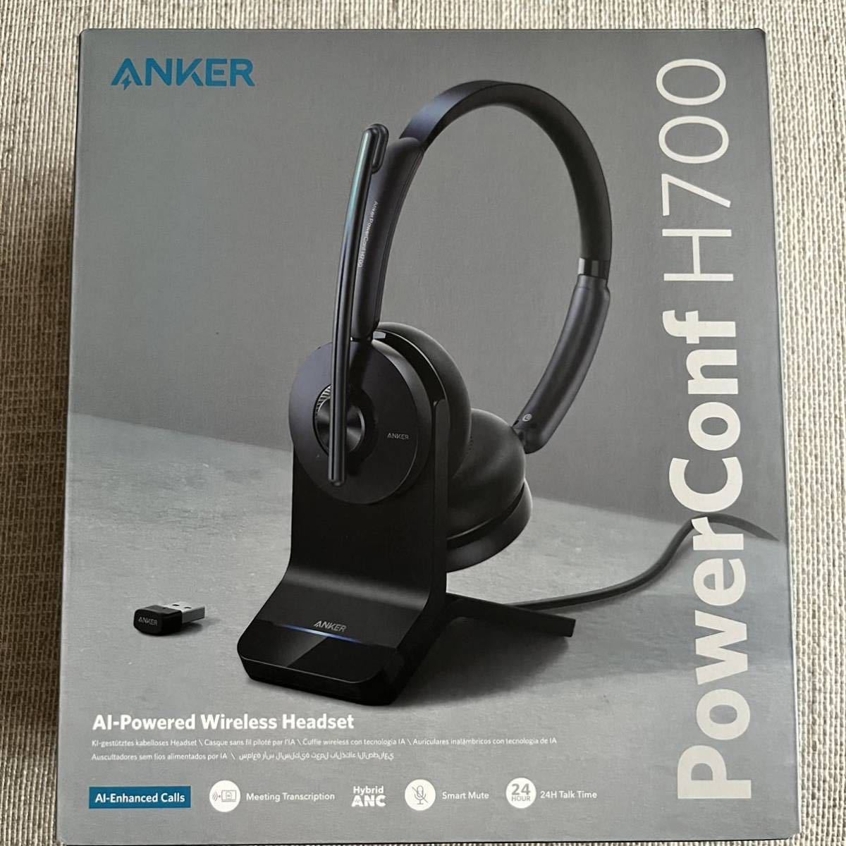 美品 ANKER PowerConf H700 充電スタンド付 付属品完備 【公式通販】