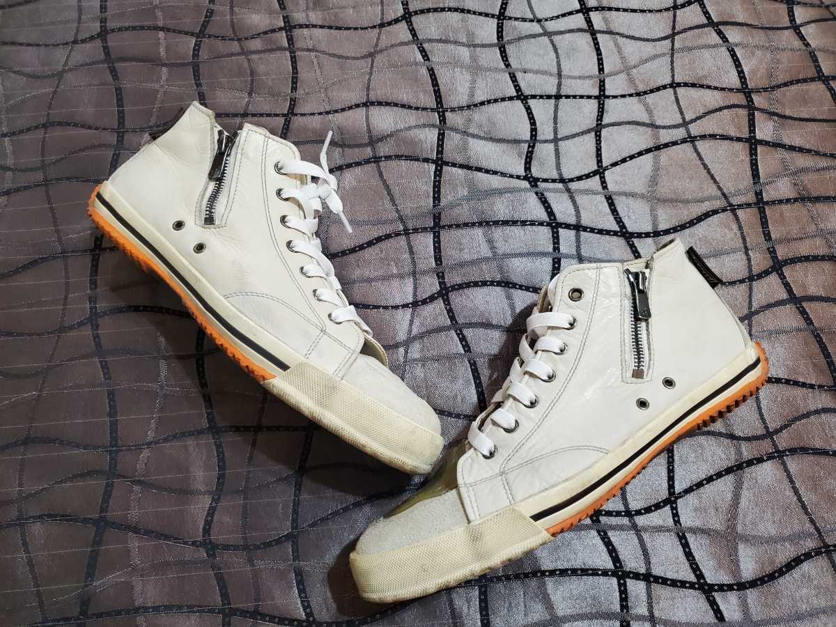 25.5㎝~26.0㎝】HYOD RIDE SNEAKERS Mサイズ レザーシューズ HYF001 