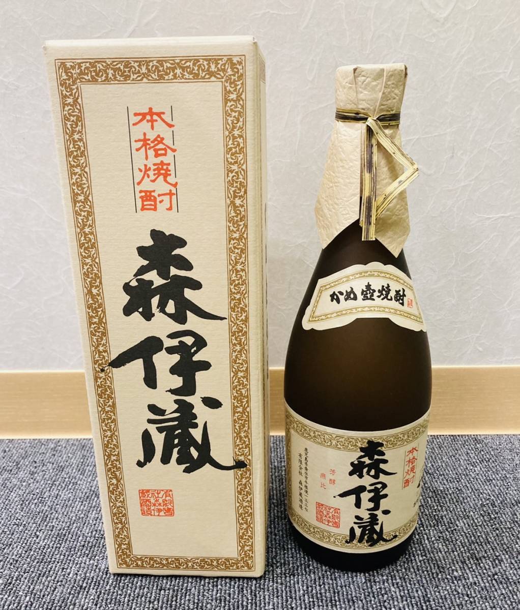 最近購入　未開封　森伊蔵 本格焼酎 720ml かめ壺焼酎 N-13857 焼酎 森伊蔵酒造 森伊蔵 かめ壺 焼酎 芋焼酎 720ml 25度