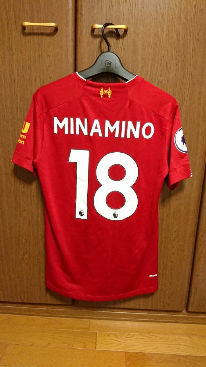 リバプール ユニフォーム 南野拓実 Mサイズ 南野拓実 Mサイズ