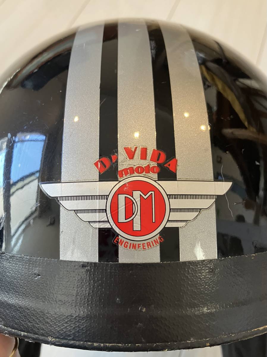 希少 DAVIDA SENIOR ダビダ vintage ヘルメット バイク MADE IN