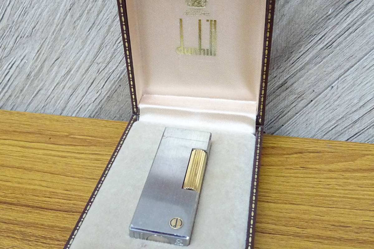 最新作，お買い得 K静岡04005AT Dunhill ダンヒル ガス ライター 喫煙具 シルバーカラー 箱付(ダンヒル)｜売買されたオークション情報、yahooの商品情報をアーカイブ公開 - オークファン ダンヒル