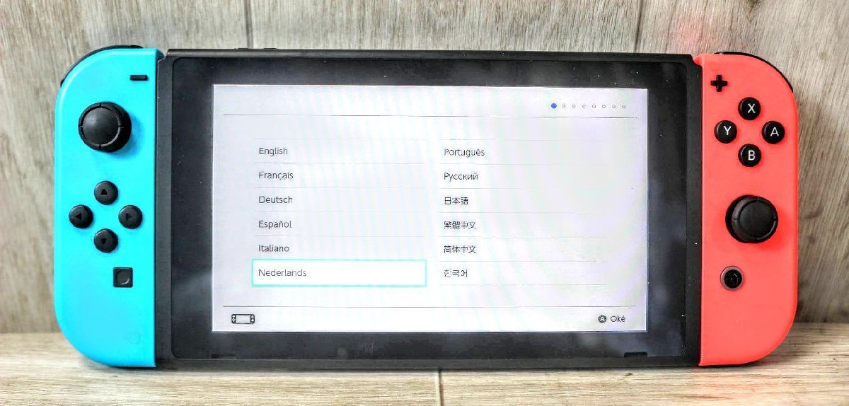 Nintendo Switch本体[HAC-001]ニンテンドースイッチ 初期化済み 備品