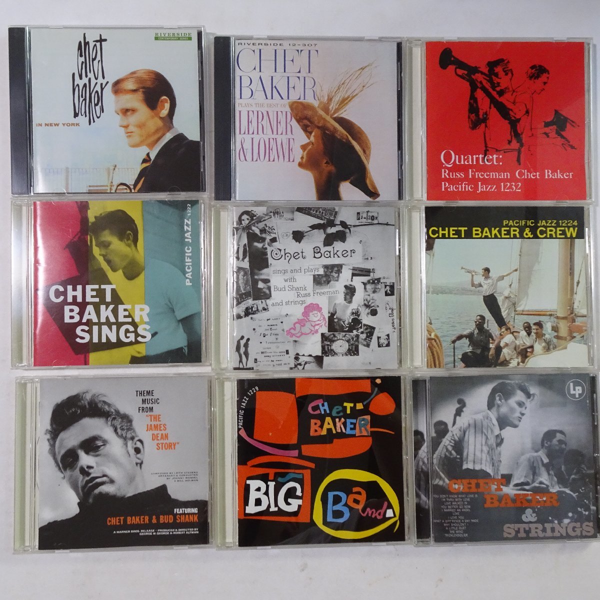 15004888;【CD】チェット・ベイカー CHET BAKER 名盤CD おまとめ 9枚