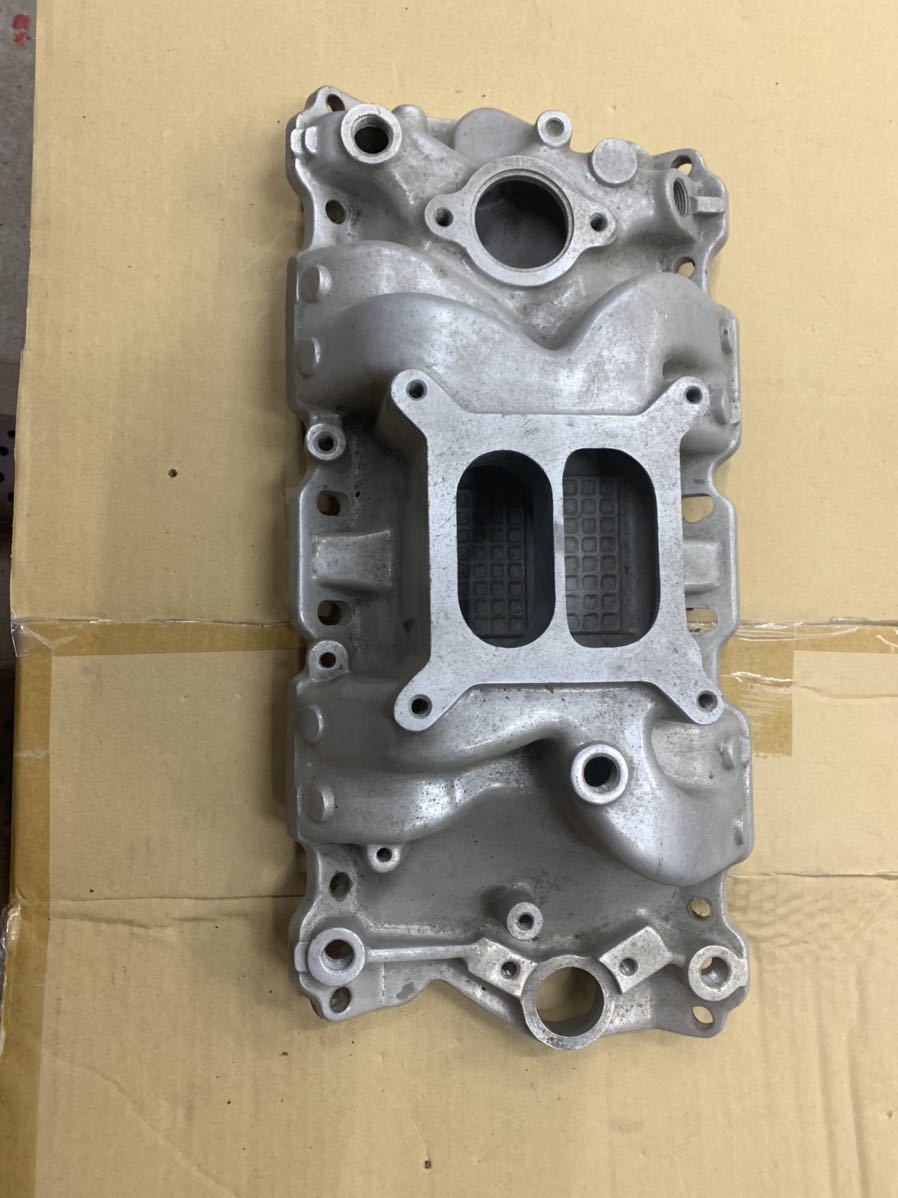 シボレー スモールブロック用 インマニ キャブ シェビー 305 350 327