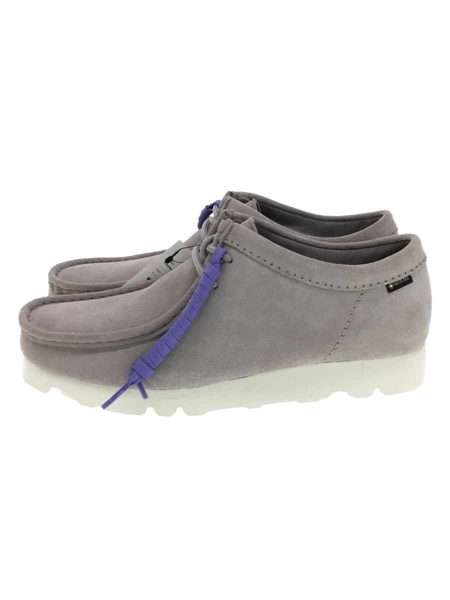 Clarks◆ブーツ/26cm/GRY/スウェード/Wallabee GTX