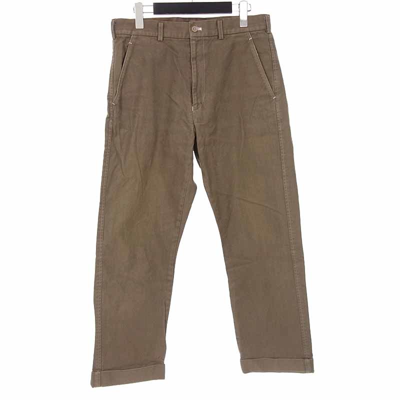 Comme des Garcons AW2003 コットンチノパンツ COMME DES GARCONS HOMME コットンチノパンツ チャコール 【公式通販】