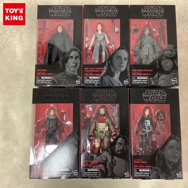 1円〜 未開封 STAR WARS スター・ウォーズ ブラックシリーズ カイロ
