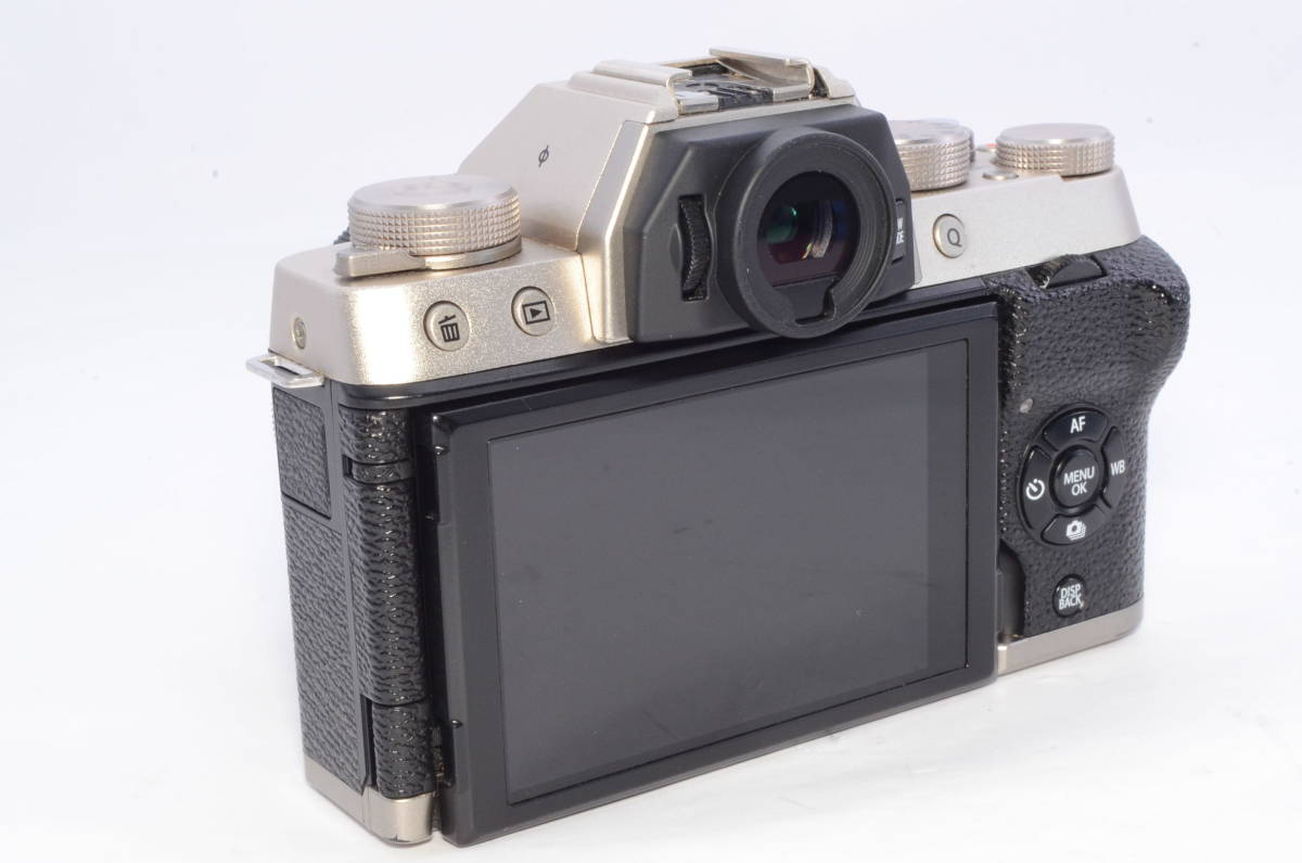 FUJIFILM フジフィルム X-T100レンズキット シャンパンゴールド X