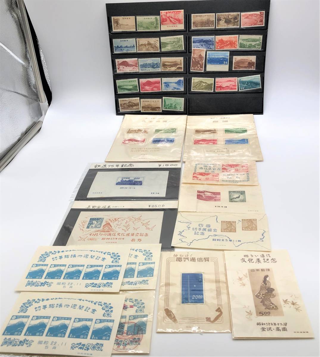 【未使用】ミニシート シート 小型シート おまとめ 国立公園切手おまとめ （管7908）