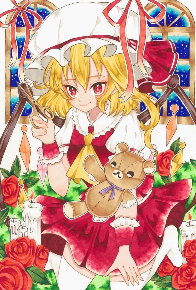 手描きイラスト ＊ 版権 簡易 リクエスト 7 ＊A5サイズ 手描きイラスト