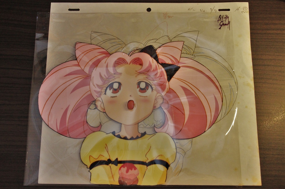 美少女戦士セーラームーン ちびうさ セーラームーン セル画