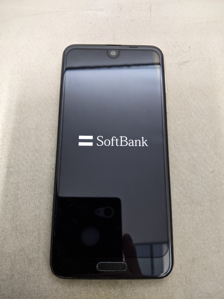 JS741 SoftBank AQUOS R2 706SH SHARP シャープ スマートフォン 動作未確認 現状品 JUNK 送料無料