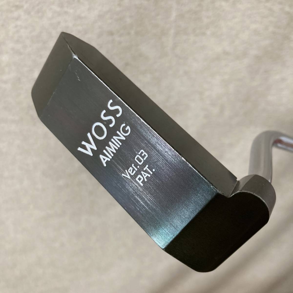 WOSSパター 美品 WOSS DESIGN 33 MO-04 PAT. 34.5㌅ パター 【超美品】【