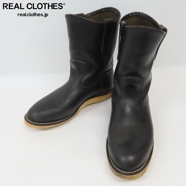 RED WING/レッドウィング 羽タグ PECOS BOOTS/ペコスブーツ ブラック 8169 7.5E /080