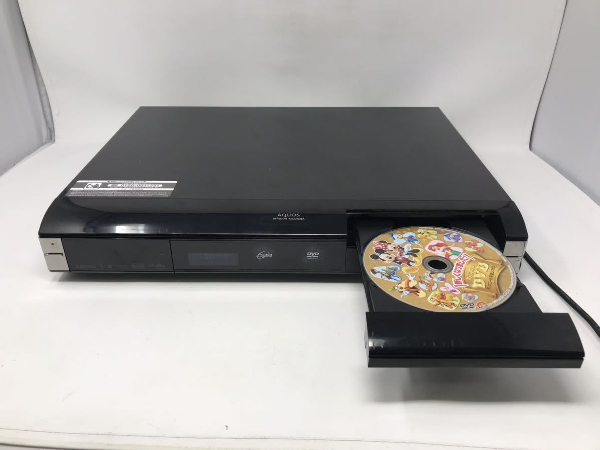 シャープAQUOSDV-AC82☆HDMI搭載☆250GB◎動作確認済み◎ DVD再生確認