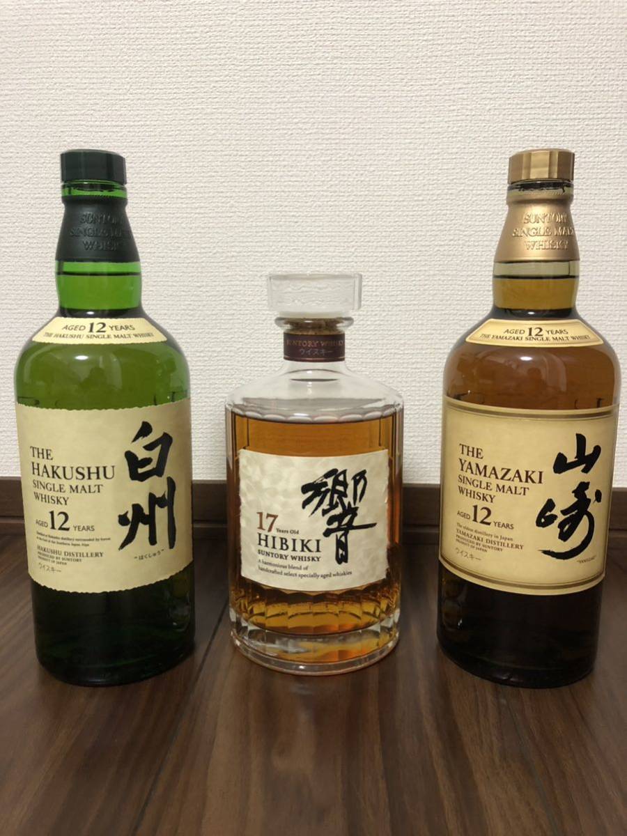 白州12年 響17年 山崎12年 サントリー 12年 響 ウイスキー 白州 響12年