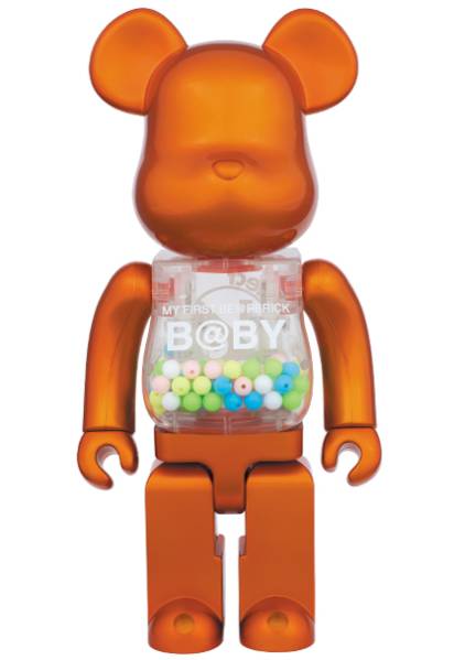 My first B@BY BE@RBRICK 400％ Pearl Orange Ver.(キューブリック、ベアブリック)｜売買された ...