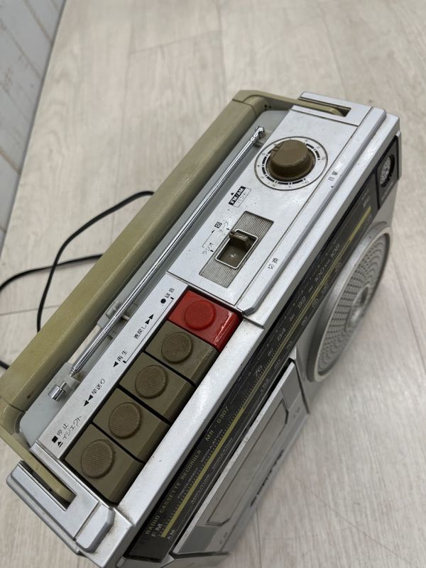 昭和レトロ SANYO ラジカセ MR-G307 動作確認済 AM/FMラジオ カセット