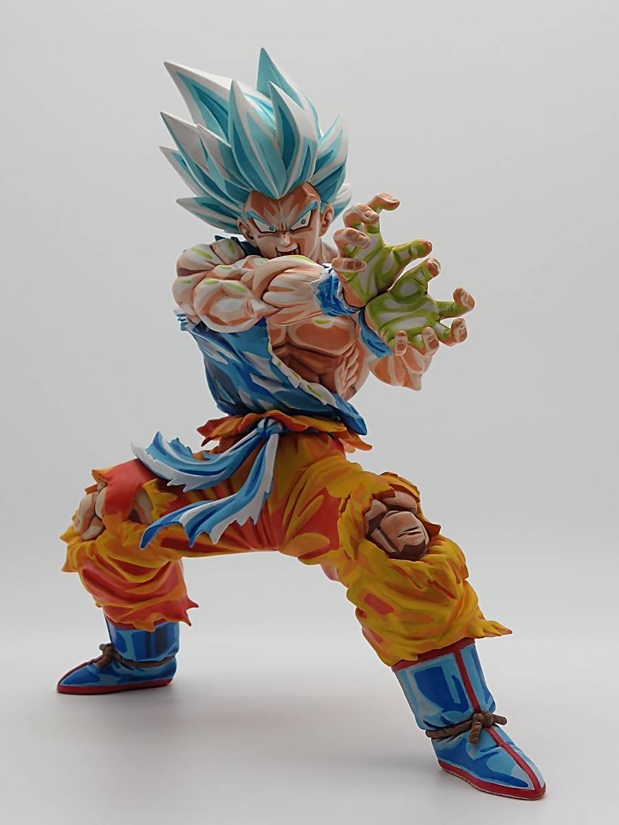 リペイント 二次元 フィギュア ドラゴンボール 孫悟空 スーパーサイヤ