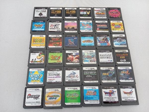 ①ジャンク ニンテンドーDSソフト 36本セット ソフトのみ ダブり有り