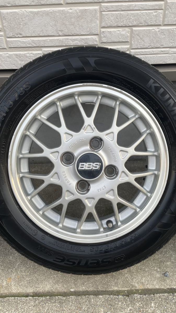 BBS スバル ヴィヴィオ 純正 オプション 13インチ 4J 4穴 PCD100 