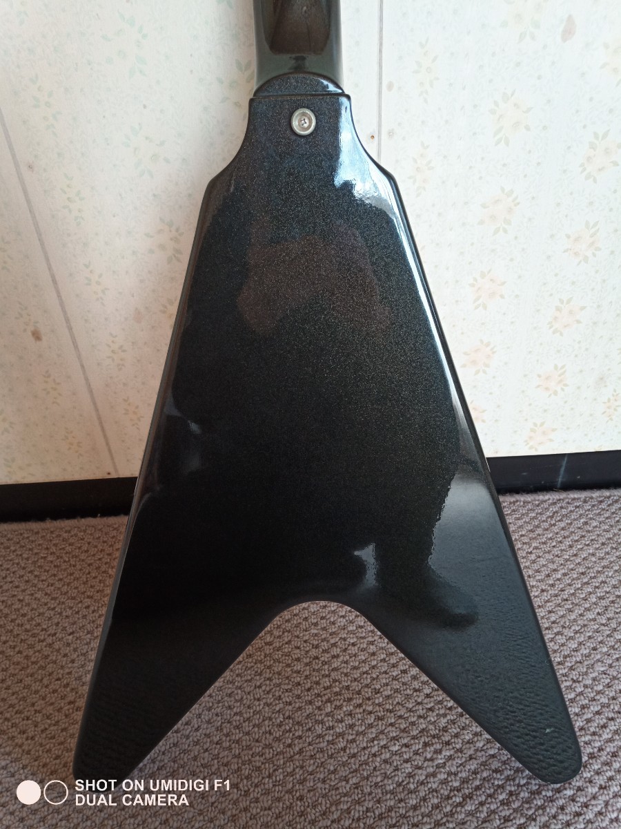 84年製 Greco TUSK GTV-60 パープル フライングV 1984 Greco Japan GTV