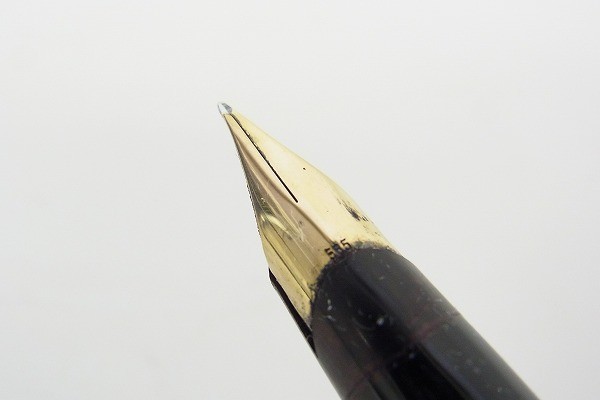 PILOT》万年筆 STERLING SILVER ペン先 18K-WG MADE IN JAPAN 格子