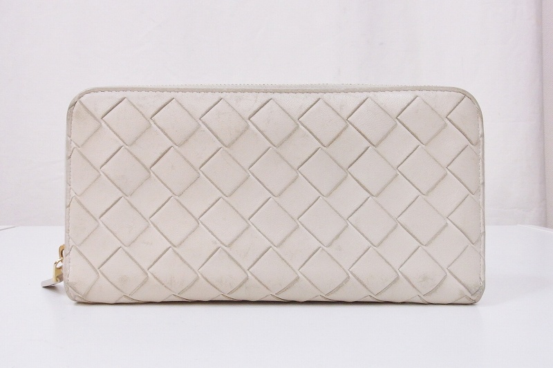 ボッテガヴェネタ BOTTEGA VENETA ラウンドファスナー 長財布 イントレ