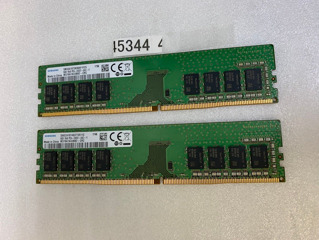 計64GB(8GB×8枚) DDR4-2400T Kingston DDR4-2400 SO-DIMM 8GB×8枚 計