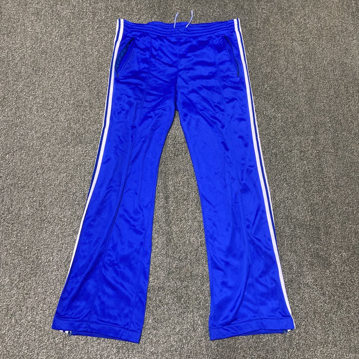 70s〜 adidas アディダス フランス製 ATP ジャージパンツ 青
