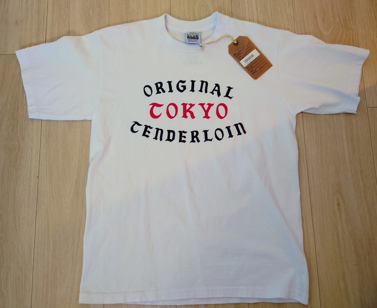 テンダーロイン 限定tee ホワイト TENDERLOIN TEE TENDERLOIN
