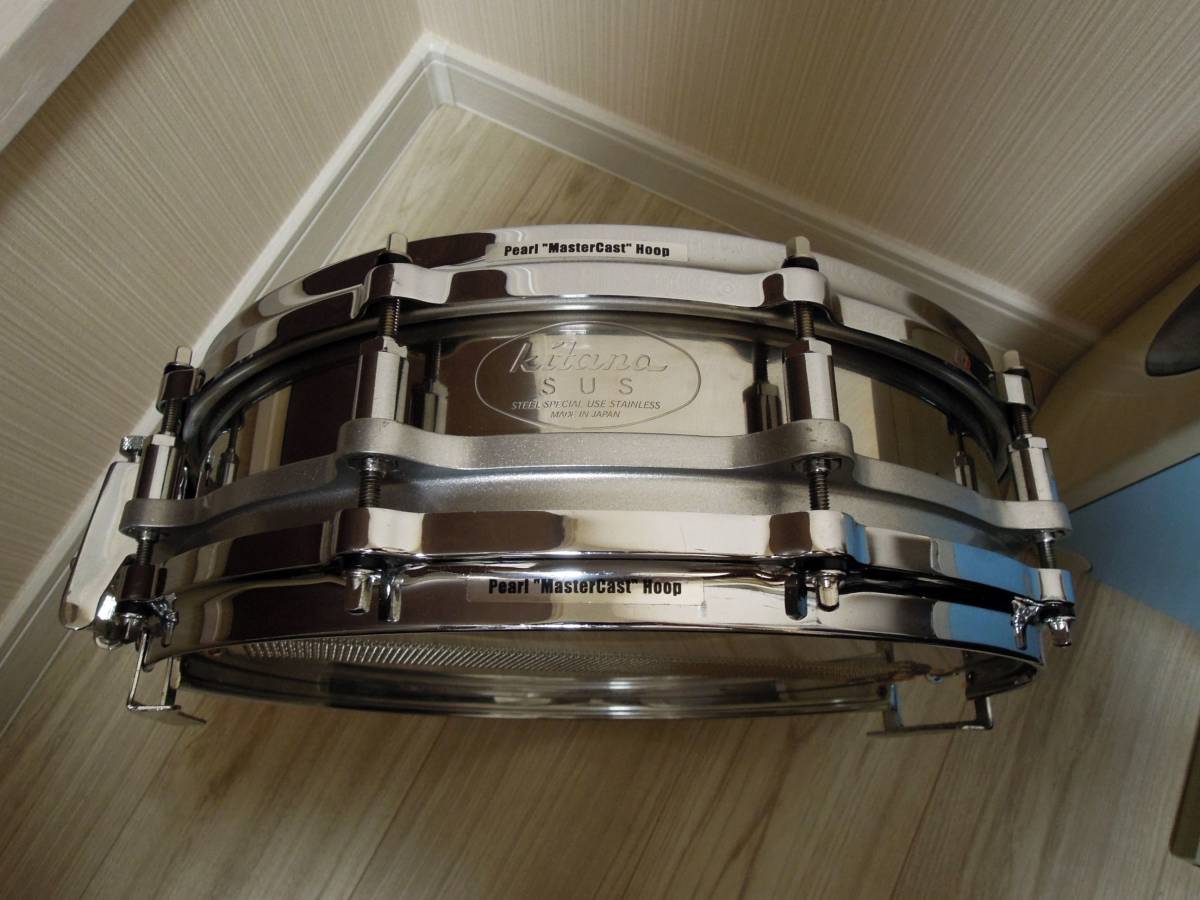 kitano SUSシェル入り pearl フリーフローティングスネア