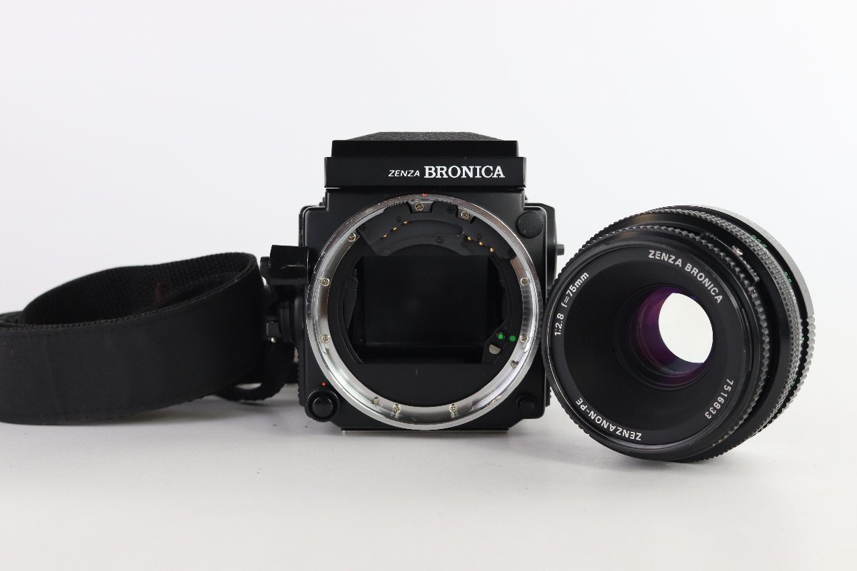 ゼンザブロニカ Bronica Zenza ETR BRONICA Si ブロニカ ZENZA 75mm F2