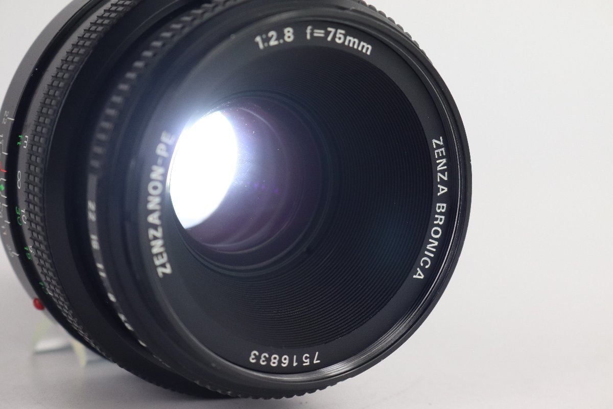 ゼンザブロニカ Bronica Zenza ETR BRONICA Si ブロニカ ZENZA 75mm F2