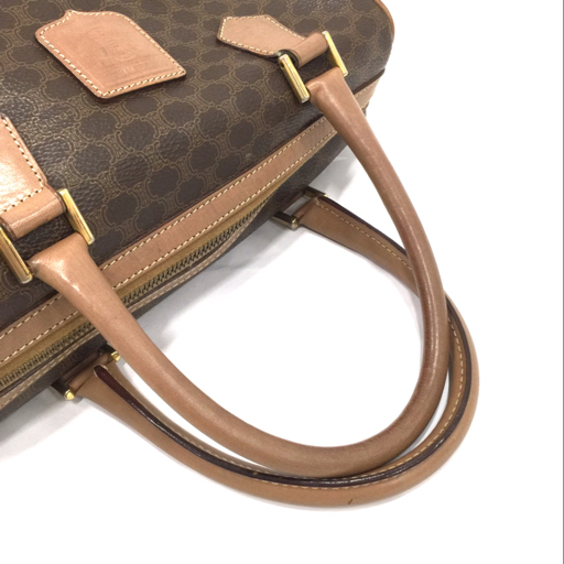 セリーヌ ミニボストンバッグ ハンドバッグ M14 PVC × レザー