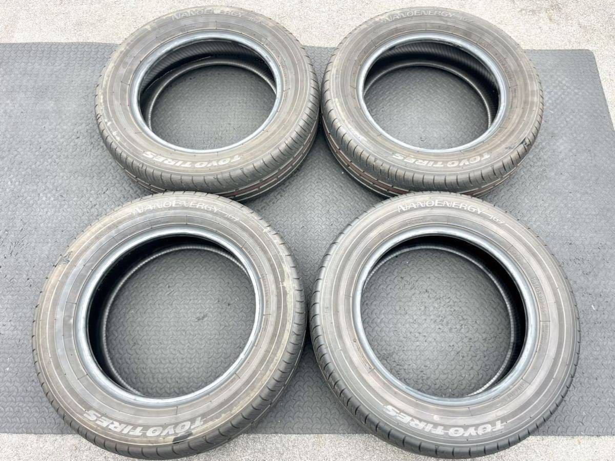 S-1184【極上品】 トーヨータイヤ ナノエナジー J67 185/65R15 88S 4本
