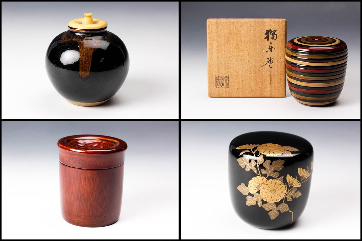 流】時代漆器 江戸時代 梨地菊花金蒔絵香盆 DE422 【公式通販】