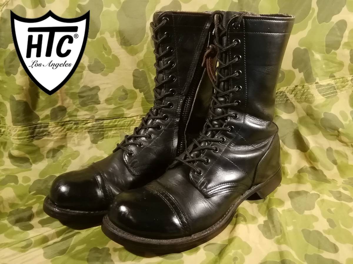 HTC 米軍 CORCORAN コーコラン 空挺 ジャンプ ブーツ サイドファスナー