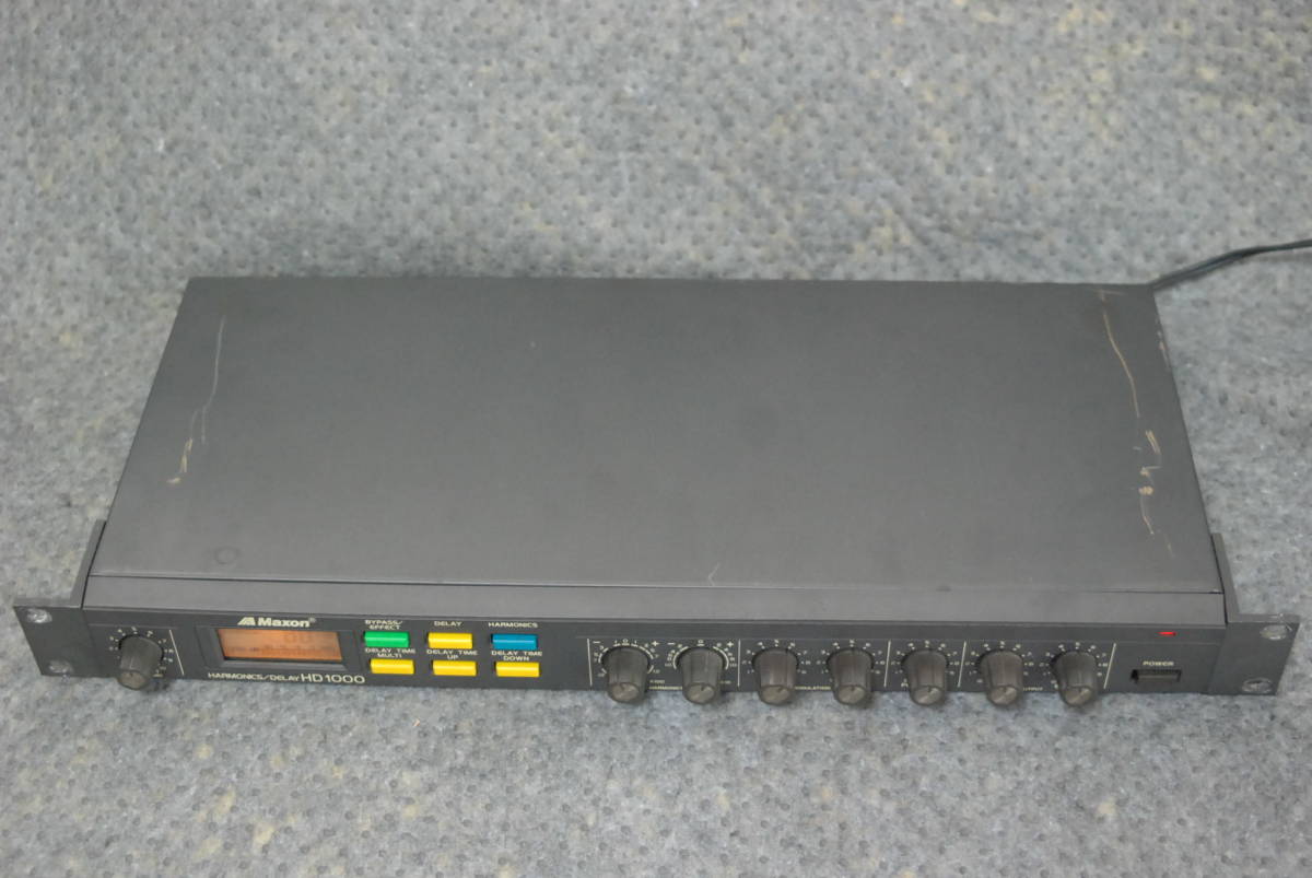 Maxon HARMONICS⁄DELAY. HD1000 TEST ｛Sold｝ Maxon HD1000 Harmonics
