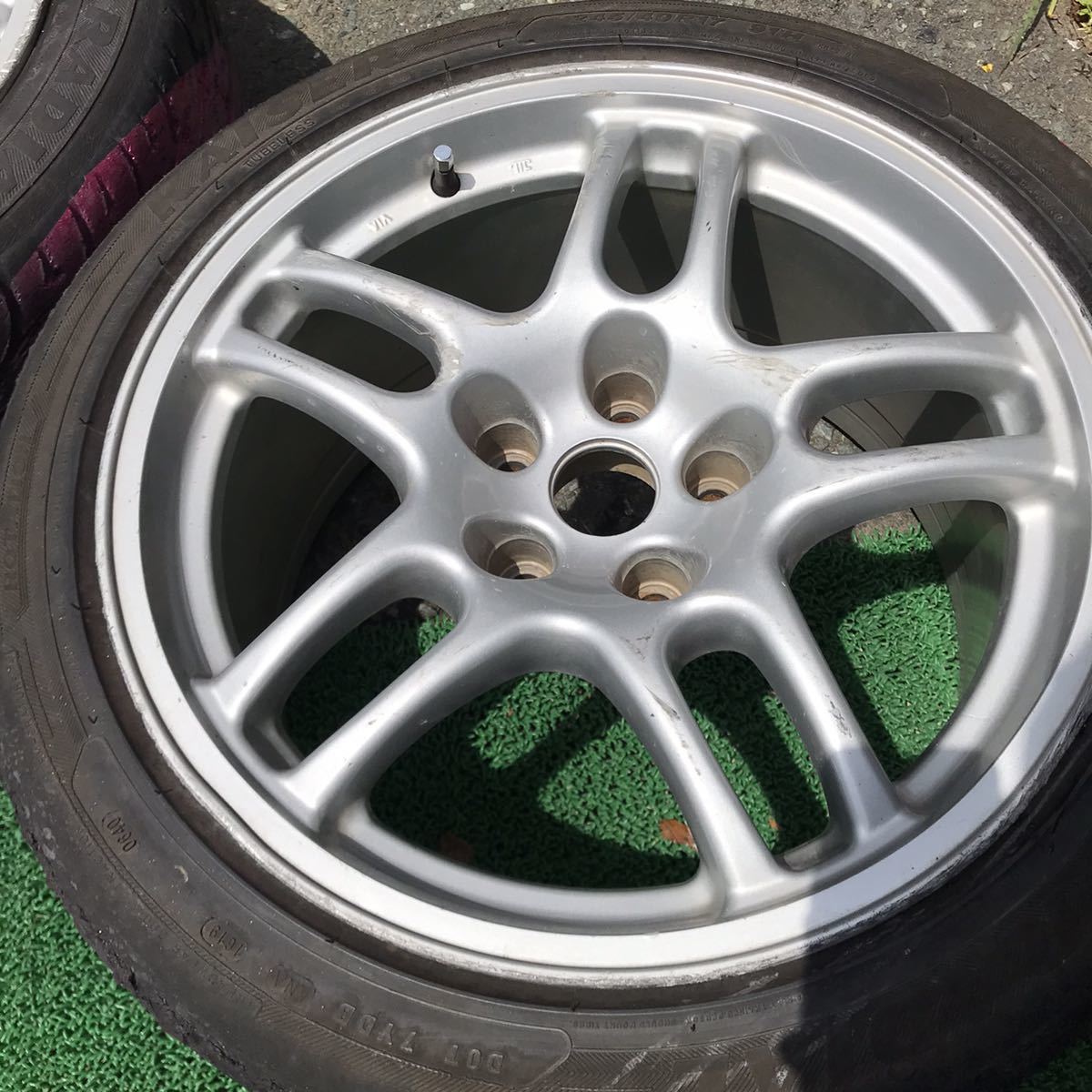 BCNR33 スカイライン GT-R R33 17インチ 9J＋30 純正ホイール 2本セット