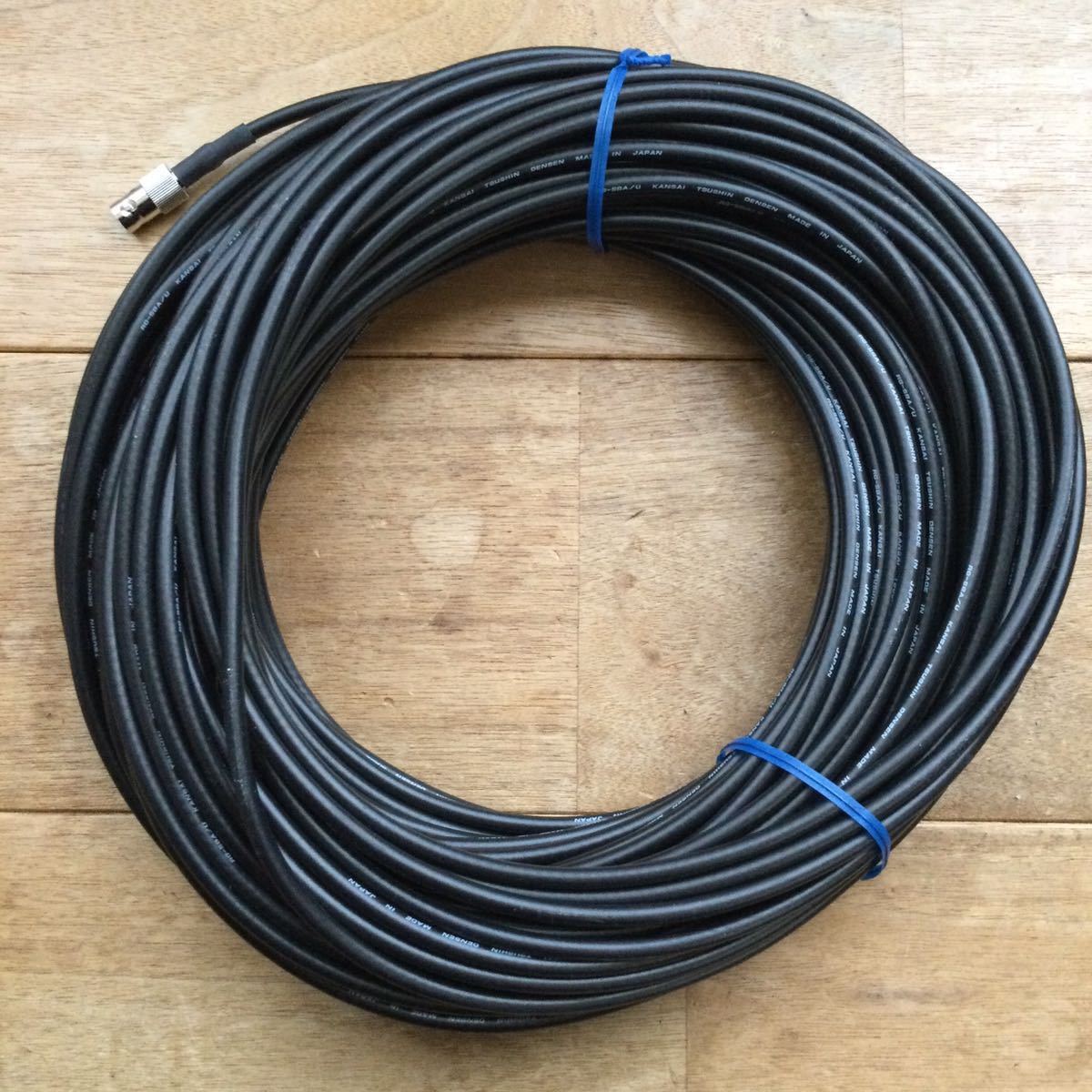 同軸ケーブル延長用 40M BNCオスメス付 RG-58A/U 50Ω 関西通信電線(電線)|売買されたオークション情報、yahooの商品情報 ...