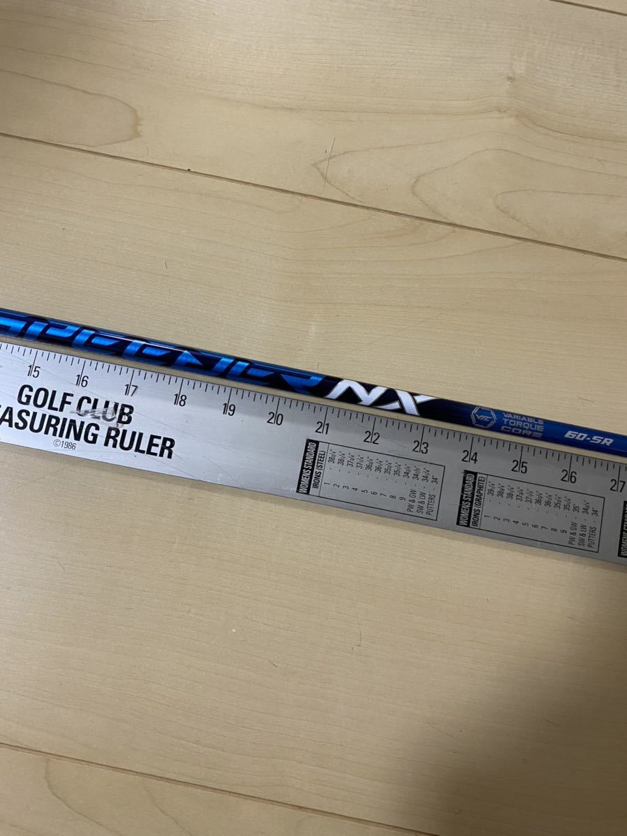 327 フジクラ　スピーダーNX 60SR キャロスリーブ付　ドライバー用