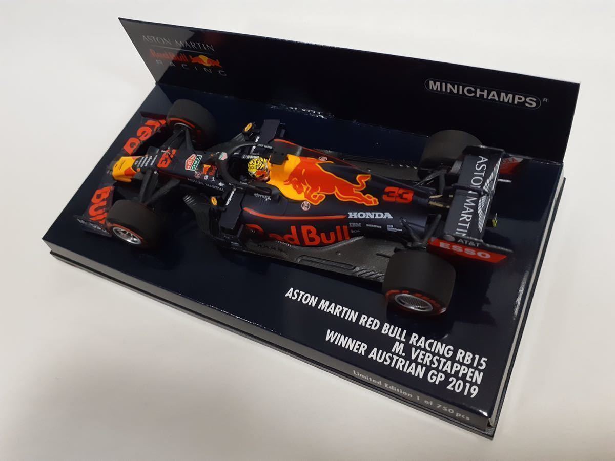 Minichamps 1/43 アストンマーチン レッドブル ホンダRB15 #33 M